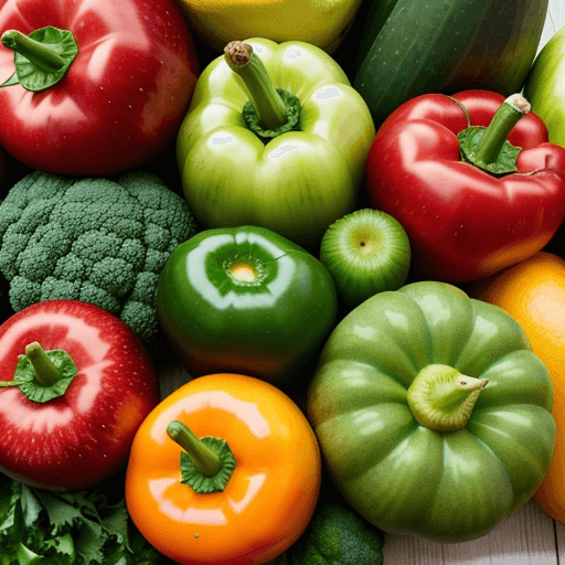 свежие овощи